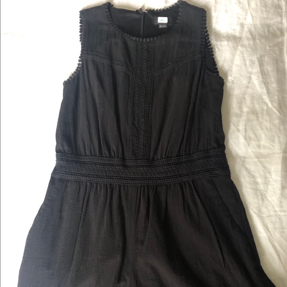 Black tank romper